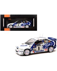 1998 Ford Escort WRC #8 Diecast Model Car - Bruno Thiry, 1/18 Scale, IXO Models