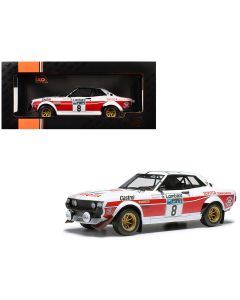 2000 Toyota Celica GT (RA21) 1/18 Diecast Model Car - Hannu Mikkola 2nd Place RAC Rally 1977 by IXO