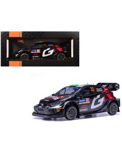 2024 Toyota GR Yaris Rally1 Hybrid #33 Elfyn Evans 1/18 Diecast Model Car - IXO Models