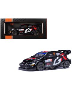 2024 Toyota GR Yaris Rally1 Hybrid #17 Sebastien Ogier 1/18 Diecast Model Car by IXO