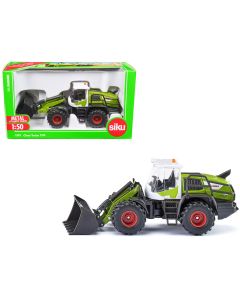 1914 Claas Torion Wheel Loader 1/50 Diecast Model Green & White by Siku