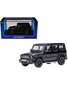 2017 Mercedes-Benz AMG G63 Black 1/64 Diecast Model Car by Autoart