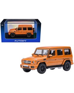 2017 Mercedes-Benz AMG G63 Diecast Model Car 1/64 Sunset Beam Orange Autoart