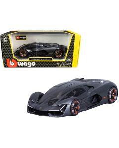 2018 Lamborghini Terzo Millennio 1/24 Diecast Model Car Dark Gray Metallic Bburago