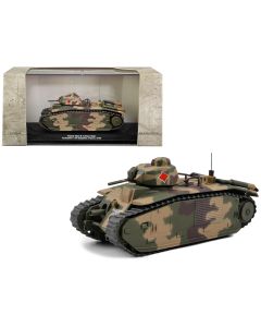 1940 French Char B-1 Heavy Tank Indochine 1/43 Diecast Model AFV WWII