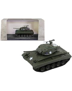 1945 M24 Chaffee Light Tank Diecast Model AFVs of WWII 1/43 U.S.A. 2nd Cavalry Reconnaissance Squadron Germany