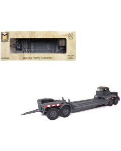 2022 1/43 Militaria Diecast German Army 22-Ton Tank Transporter Gray Model