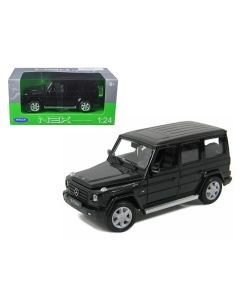 2023 Mercedes Benz G-Class Wagon Black 1/24 Diecast Model Car by Welly