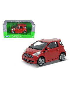 2012 Aston Martin Cygnet Red 1/24 Diecast Model Car by Welly
