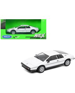 1979 Lotus Esprit S2 Type 79 White Diecast Model Car 1/24 Welly NEX Series