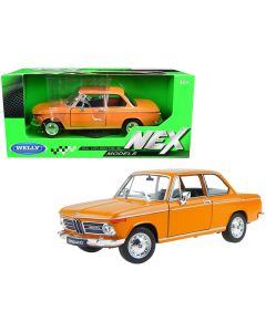 2002 BMW 2002ti Orange 1/24 Diecast Model Car Welly Collectible