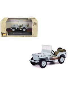 2023 Willys Jeep 1/4-Ton Light Blue United States Navy 1/43 Diecast Model