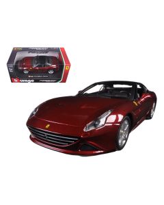 2015 Ferrari California T 1/24 Diecast Model Car Burgundy by Bburago