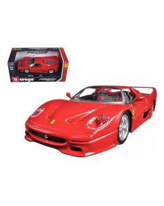 1995 Ferrari F50 Red 1/24 Diecast Model Car by Bburago - Collectible Toy