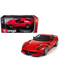 2017 Ferrari F12 TDF Red 1/24 Diecast Model Car Bburago Collectible