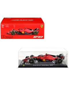 2023 Ferrari SF-23 #55 Carlos Sainz F1 Diecast Model Car 1/24 Bburago