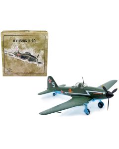 1944 Ilyushin IL-10 Diecast Model - USSR Ground Attack Aircraft 1/72 Warbirds
