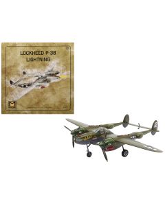 1944 Lockheed P-38 Lightning Diecast Model - Haleakala II 80th FG 459th FS Twin Dragons 1/72