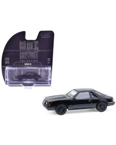 1979 Ford Mustang Fastback Black Black Bandit 1/64 Diecast Model Car Greenlight