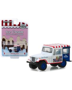 1975 Jeep DJ-5 Ice Cream Truck 1/64 Diecast Model Car Greenlight Hobby Exclusive