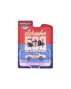1971 Chevrolet Camaro Pace Car Diecast Model 1/64 White Interior Greenlight