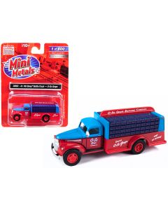 1941-1946 Chevrolet Delivery Bottle Truck O-So Grape HO Scale Model 1/87 Classic Metal Works