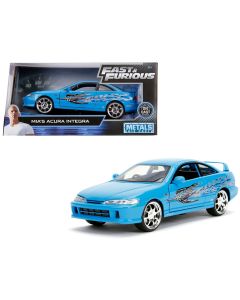 2023 Jada 1/24 Acura Integra RHD Diecast Model Car - Blue Fast & Furious