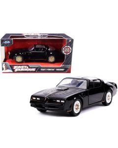2023 Jada 1/32 Diecast Model Car - Pontiac Firebird Black Gold Stripes Fast & Furious