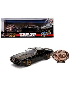 1977 Pontiac Firebird Trans Am Diecast Model Car Black Smokey and the Bandit 1/24