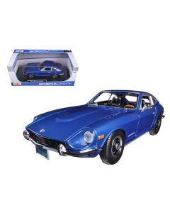 1971 Datsun 240Z Diecast Model Car Blue Metallic 1/18 by Maisto
