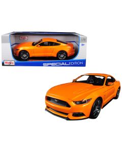 2015 Ford Mustang GT 5.0 Special Edition Diecast Model Car 1/18 Maisto Orange Metallic