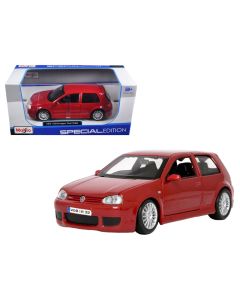 2008 Volkswagen Golf R32 Red 1/24 Diecast Model Car Maisto