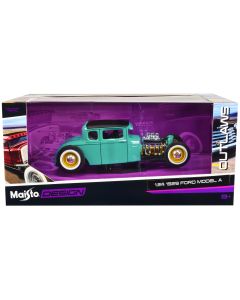1929 Ford Model A Green Outlaws 1/24 Diecast Car Maisto