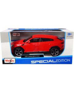2023 Lamborghini Urus Red Special Edition 1/24 Diecast Model Car Maisto