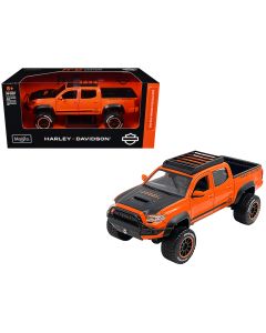 2023 Toyota Tacoma TRD Pro Pickup Truck Diecast Model 1/24 Maisto H-D Custom  
1/24 Diecast Model Car 2023 Toyota Tacoma TRD Pro Harley Davidson Orange Black  
2023 Toyota Tacoma TRD Pro Diecast Model with Roof Rack 1/24 Maisto H-D Custom