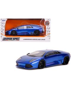 2023 Lamborghini Murcielago LP640 Diecast Model Car 1/24 Candy Blue by Jada