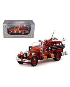 1931 Seagrave Fire Engine Truck Diecast Model 1/32 Red Signature Models