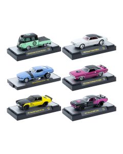 2023 M2 Machines 1/64 Diecast Model Cars Set - 6 Piece Limited Edition in Display Cases