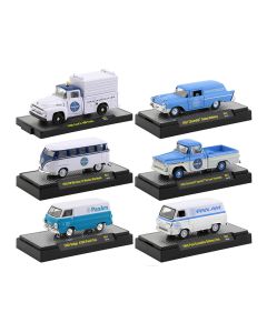 1957 M2 Machines Diecast Model Cars Set of 6 Pan Am Auto Trucks 1/64 Display Cases