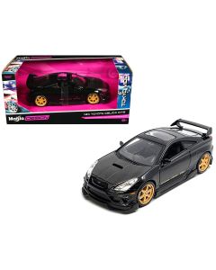 2023 Toyota Celica GT-S Black Diecast Model Car 1/24 Maisto Tokyo Mod Series
