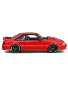 1993 Ford Mustang SVT Cobra Diecast Model Car 1/24 Red Classic Muscle Maisto