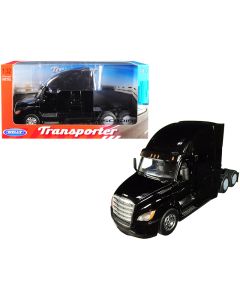 2023 Freightliner Cascadia Truck Black Diecast Model 1/32 by Welly