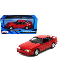 1993 Ford Mustang SVT Cobra Red Special Edition 1/24 Diecast Model Car Maisto