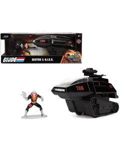 1985 H.I.S.S. Tank #788 with Turret & Destro Diecast Figure G.I. Joe Hollywood Rides 1/32 Jada