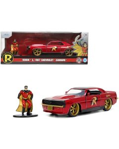 1969 Chevrolet Camaro Dark Red Metallic Diecast Model Car by Jada