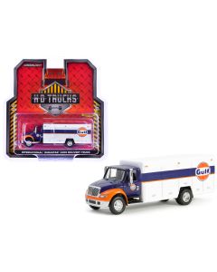 2023 International Durastar 4400 Delivery Truck Gulf Oil 1/64 Diecast Model Car
