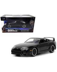 1995 Toyota Supra Diecast Model Car Black Fast & Furious 1/32 Jada