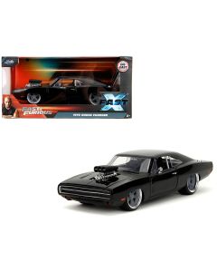 2023 1/24 Diecast Model Car - 1970 Dodge Charger R/T Black Fast X - Jada, Fast & Furious Series
