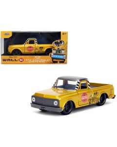 1972 Chevrolet Cheyenne Pickup Truck Diecast Model Car Gold Metallic Gray Top 1/32 Jada
