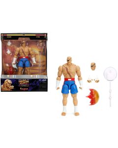 2017 Sagat 7.5 Moveable Figure with Accessories & Alternate Parts - Ultra Street Fighter II